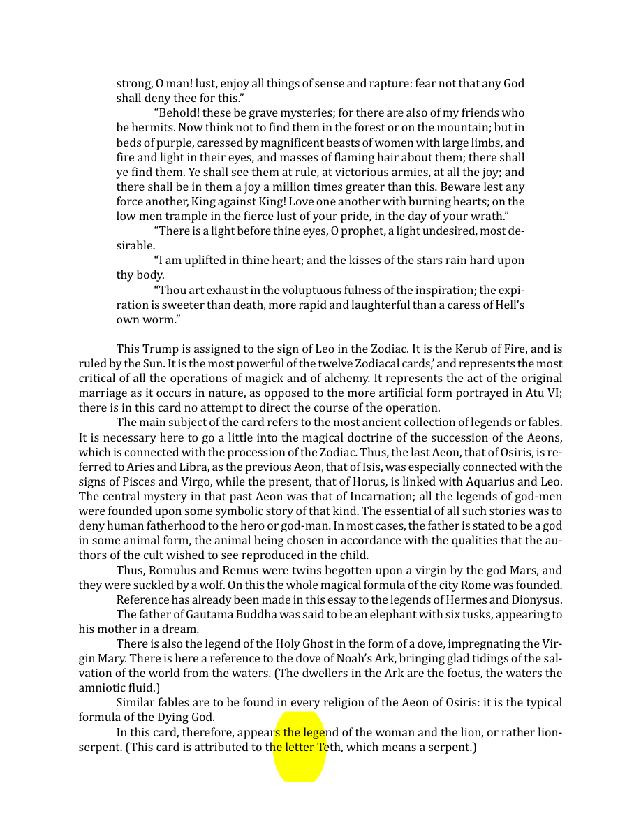 Original scan of The Book of Thoth, PDF page 85