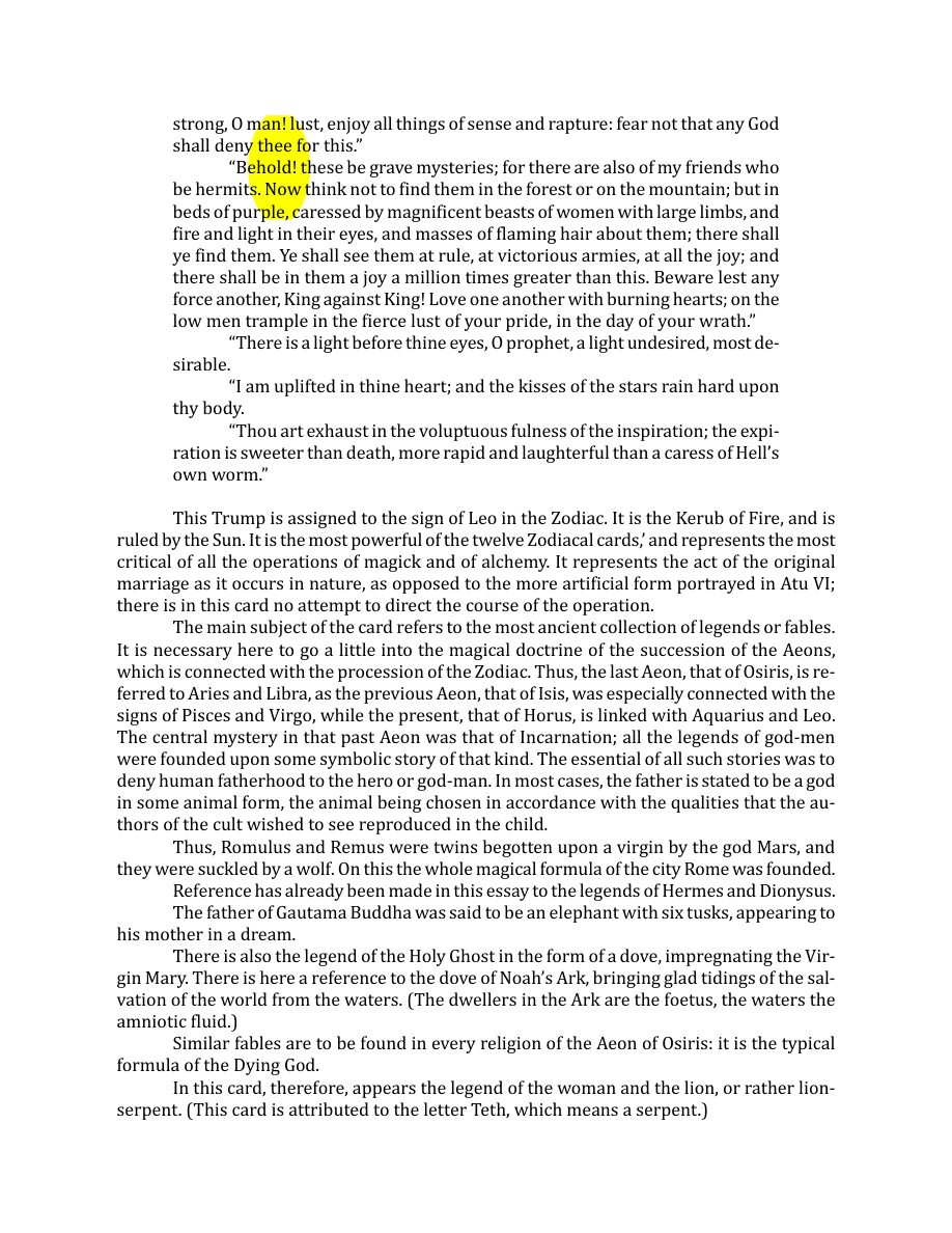 Original scan of The Book of Thoth, PDF page 85