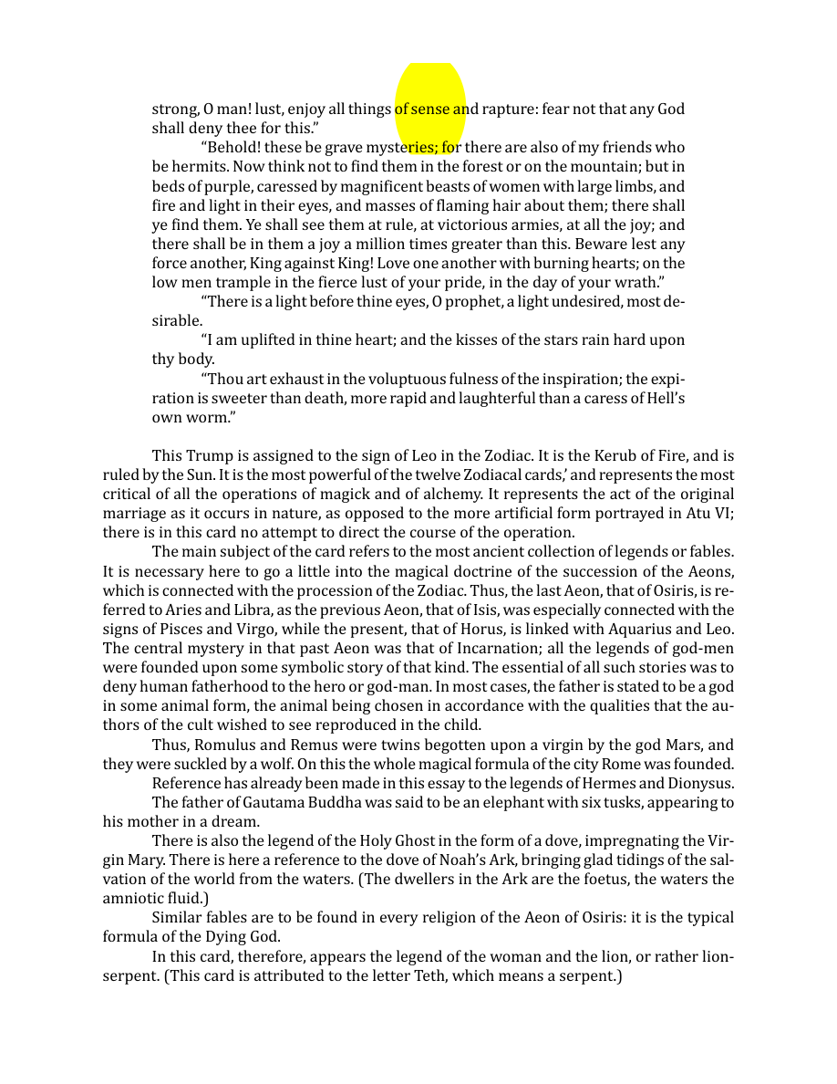 Original scan of The Book of Thoth, PDF page 85