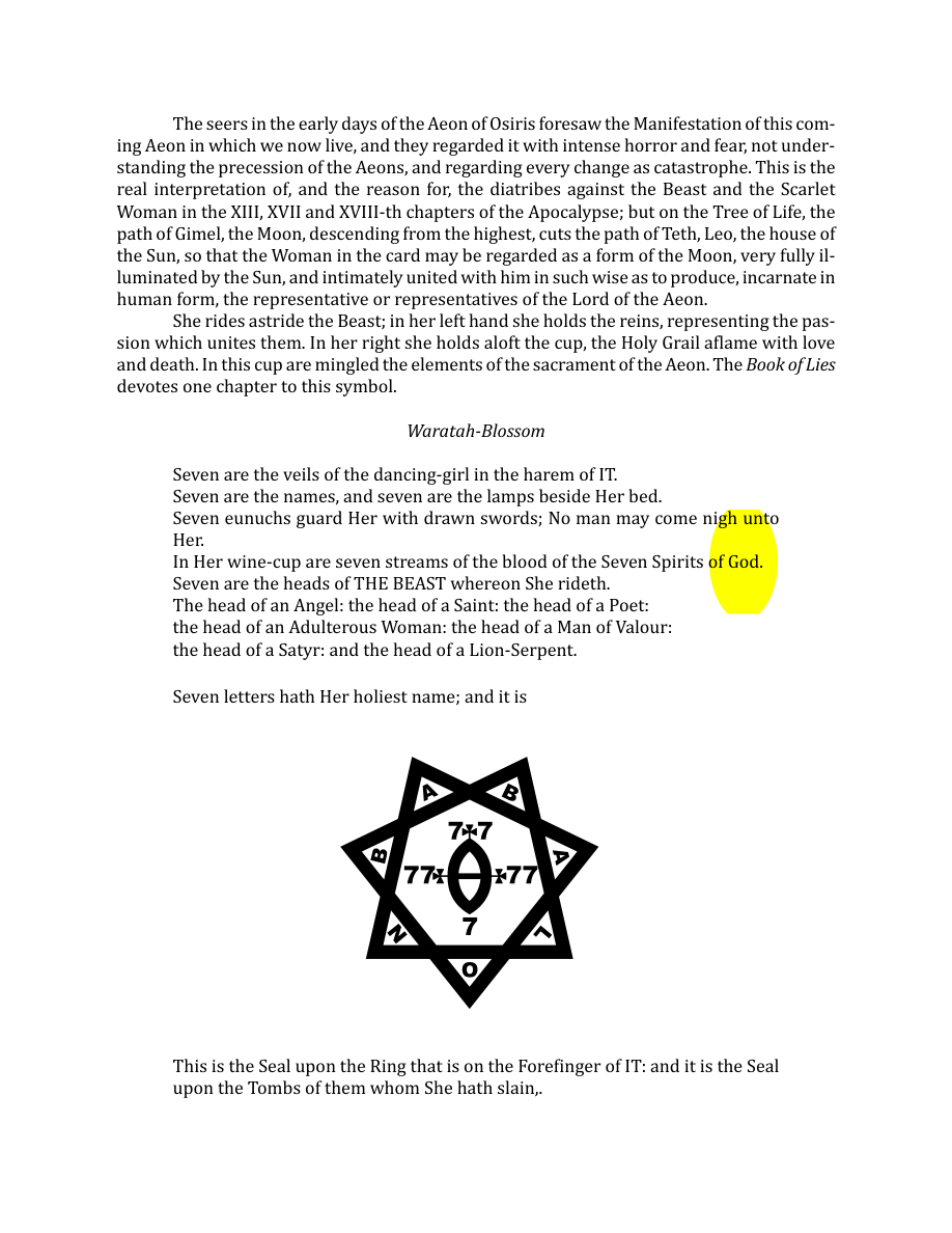 Original scan of The Book of Thoth, PDF page 86