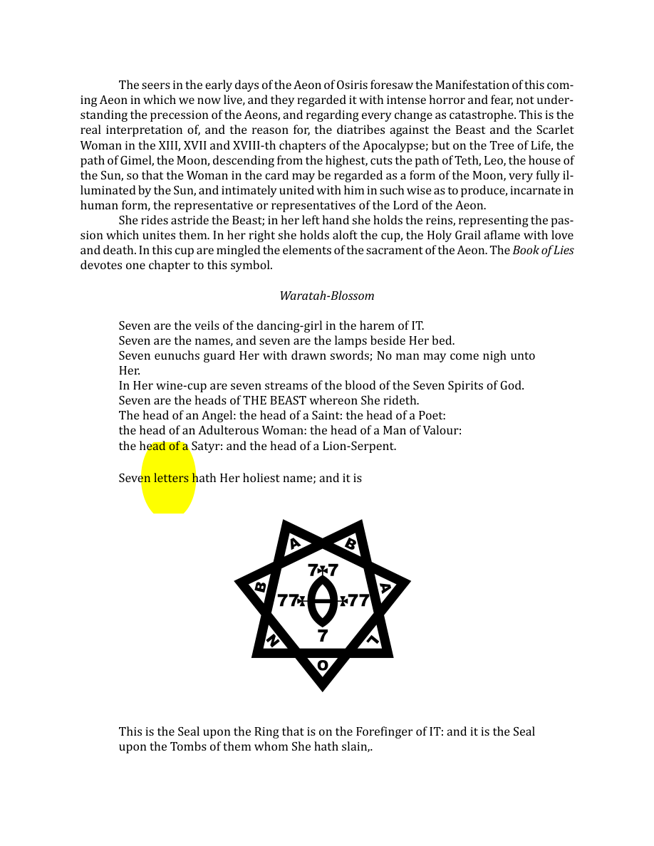 Original scan of The Book of Thoth, PDF page 86