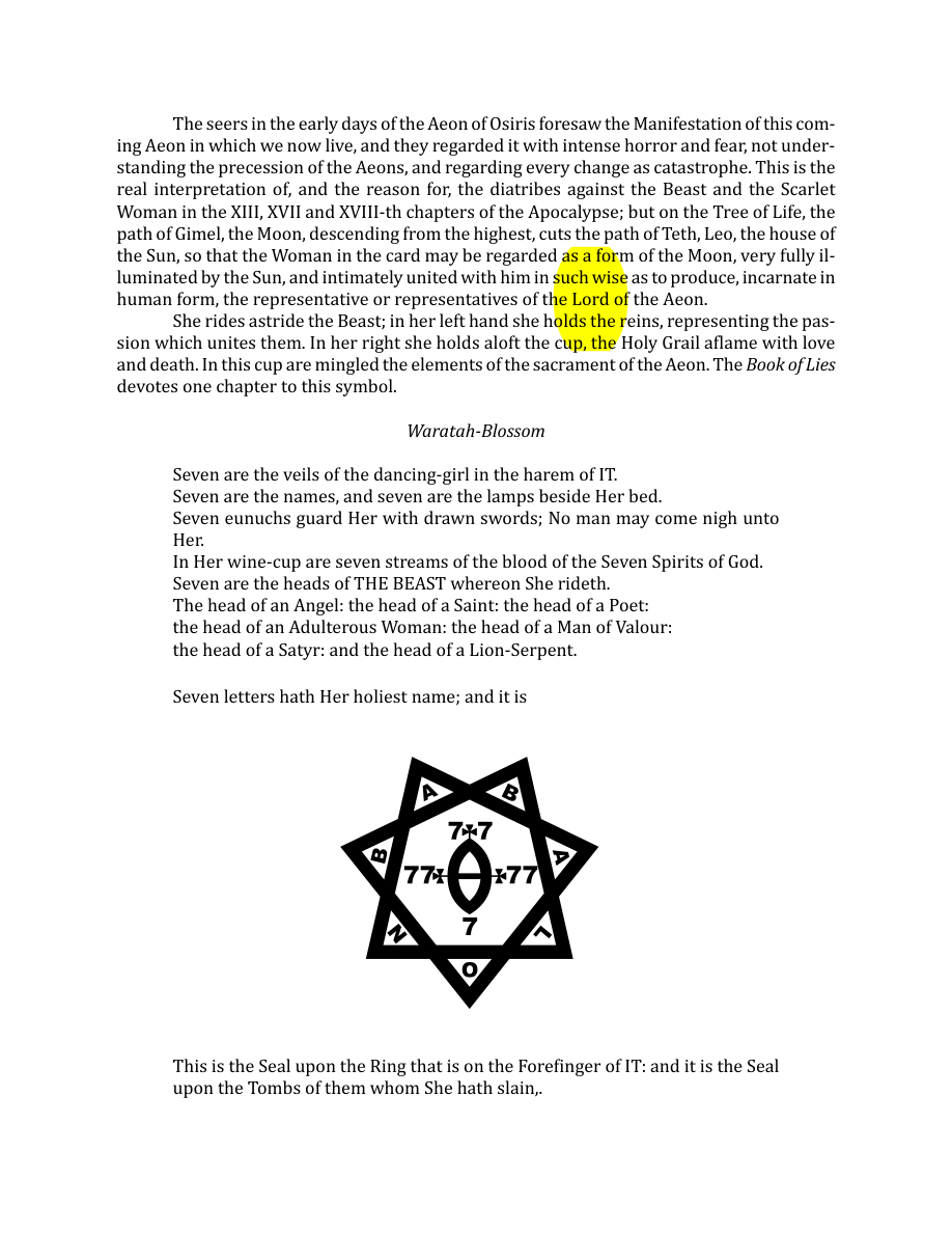 Original scan of The Book of Thoth, PDF page 86