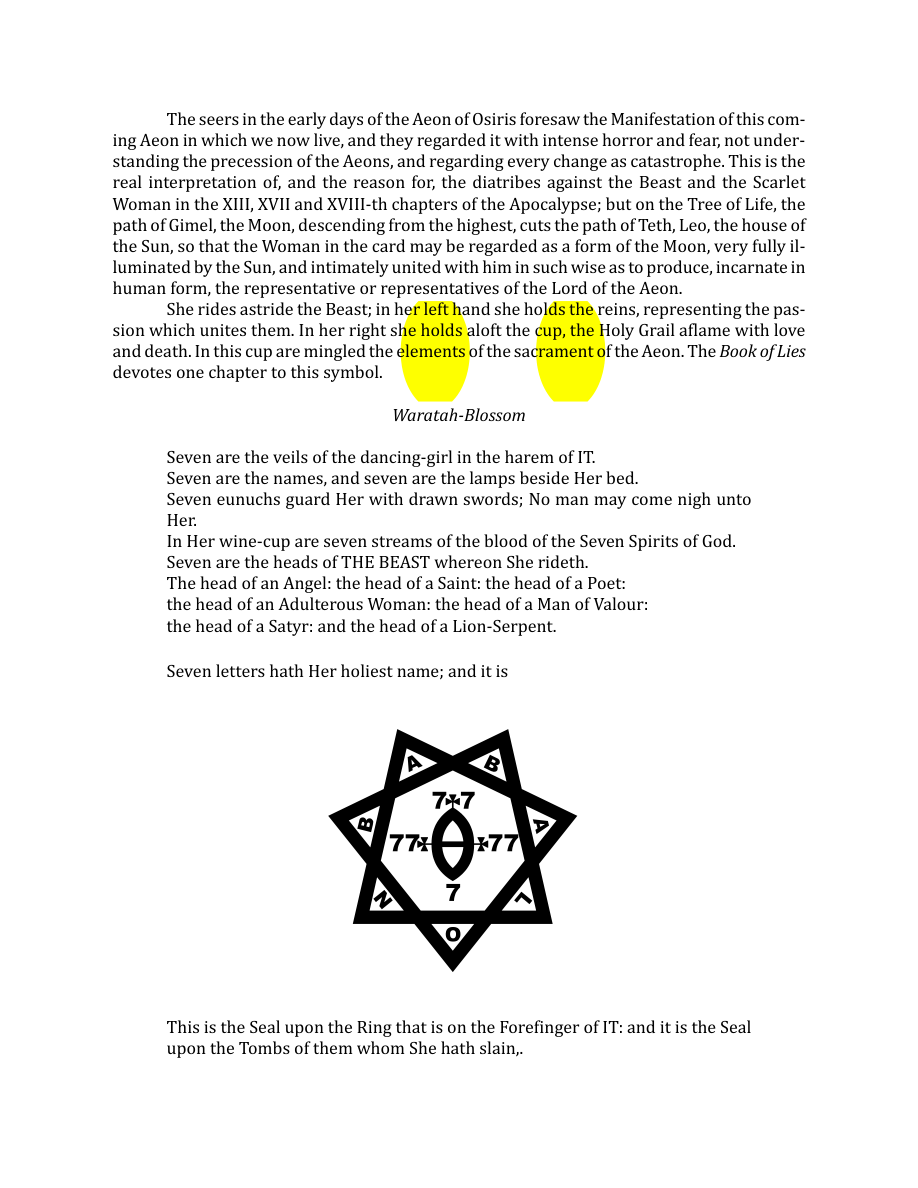 Original scan of The Book of Thoth, PDF page 86