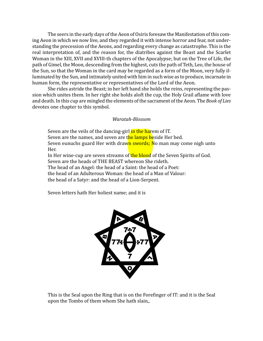 Original scan of The Book of Thoth, PDF page 86