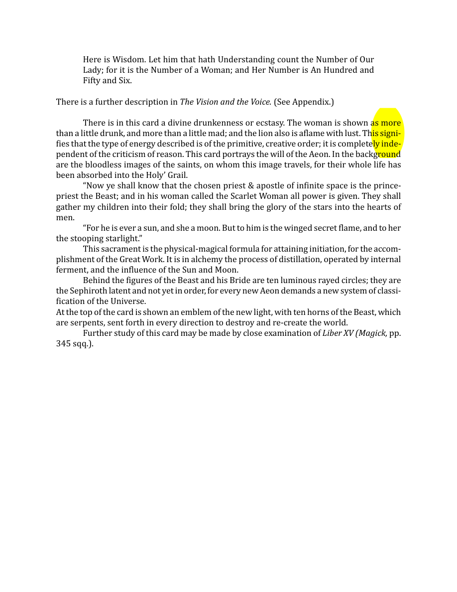 Original scan of The Book of Thoth, PDF page 87