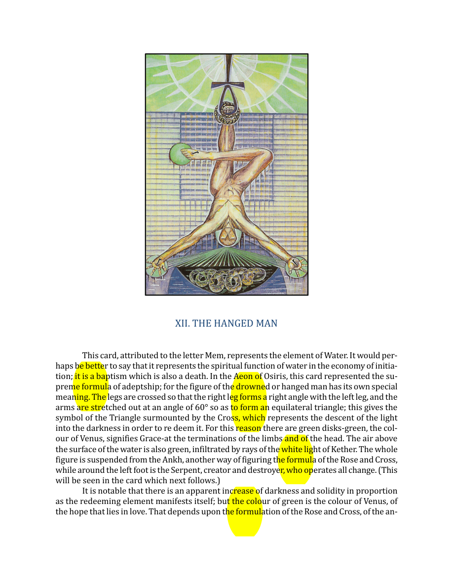 Original scan of The Book of Thoth, PDF page 88