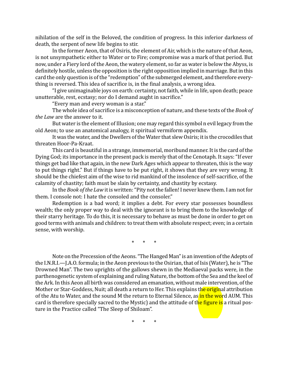 Original scan of The Book of Thoth, PDF page 89