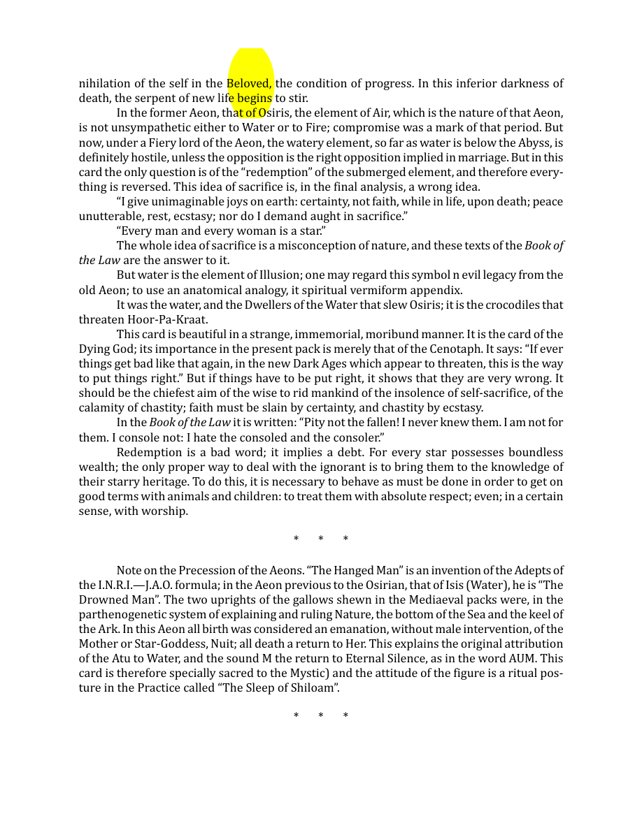 Original scan of The Book of Thoth, PDF page 89