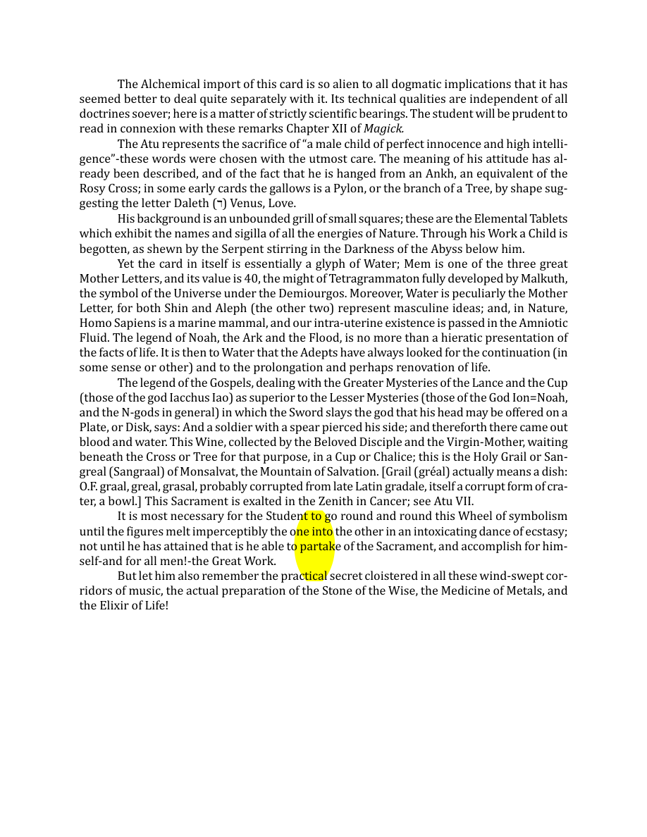 Original scan of The Book of Thoth, PDF page 90