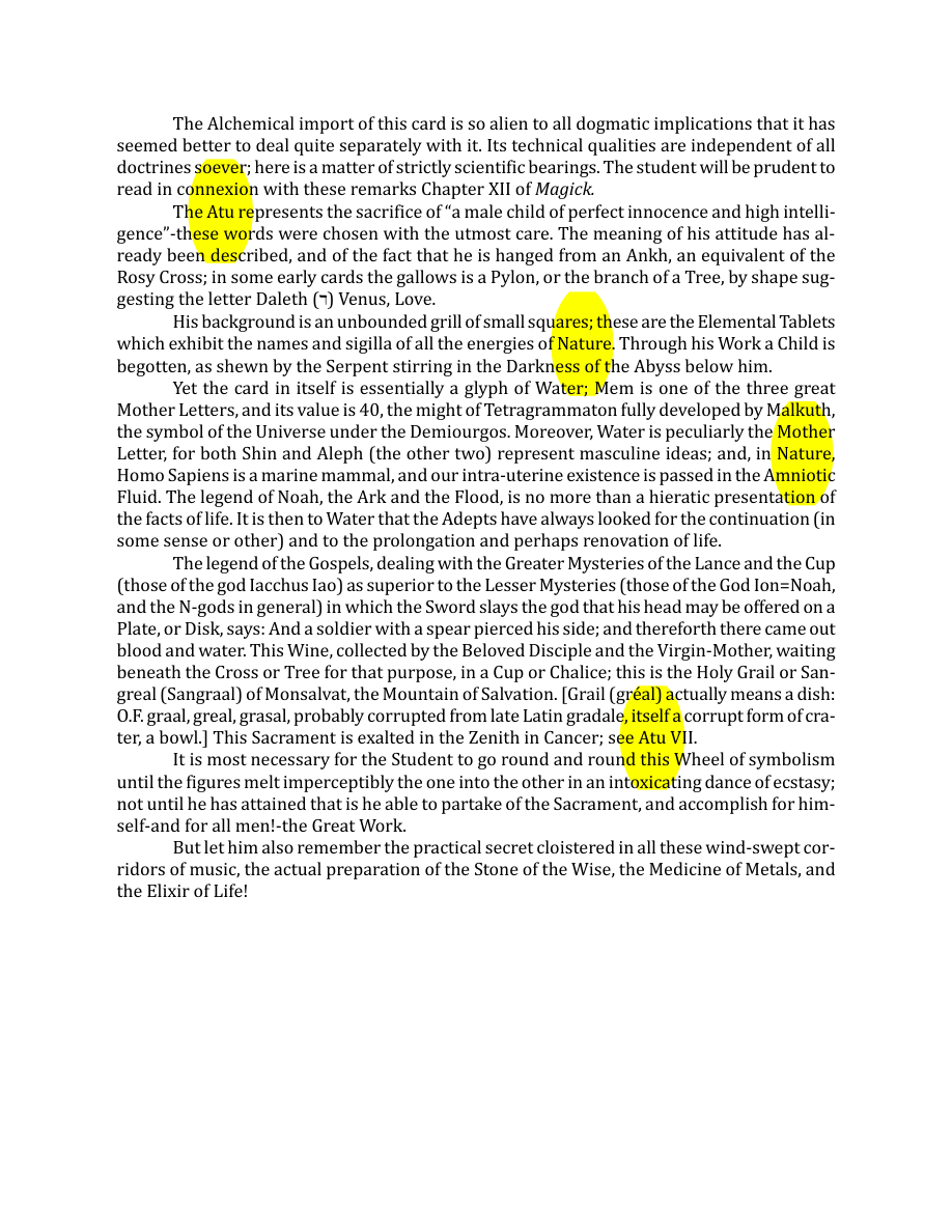 Original scan of The Book of Thoth, PDF page 90