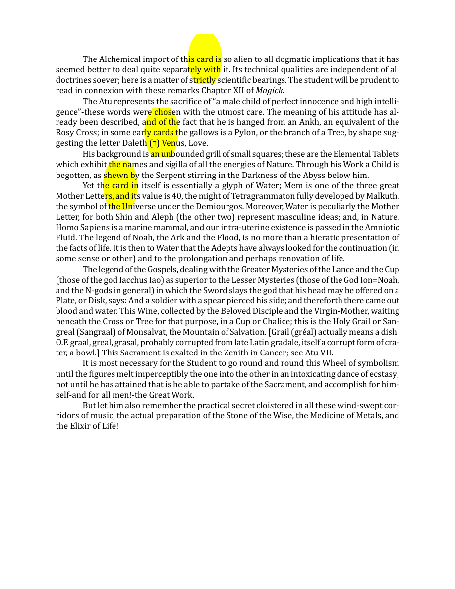 Original scan of The Book of Thoth, PDF page 90