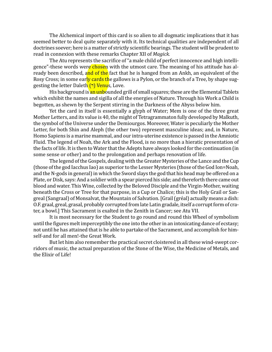 Original scan of The Book of Thoth, PDF page 90