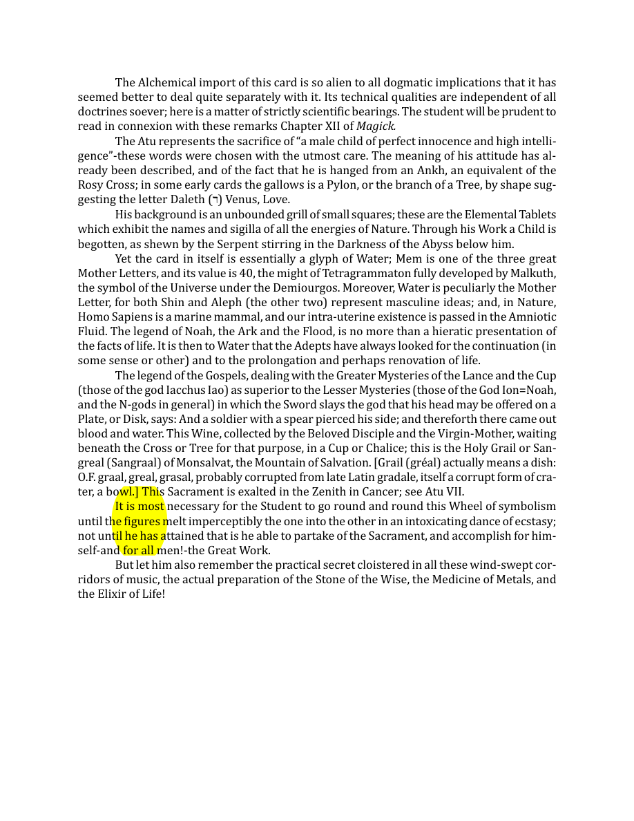 Original scan of The Book of Thoth, PDF page 90
