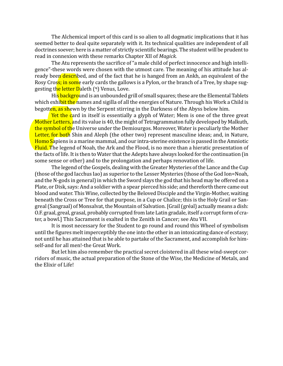 Original scan of The Book of Thoth, PDF page 90