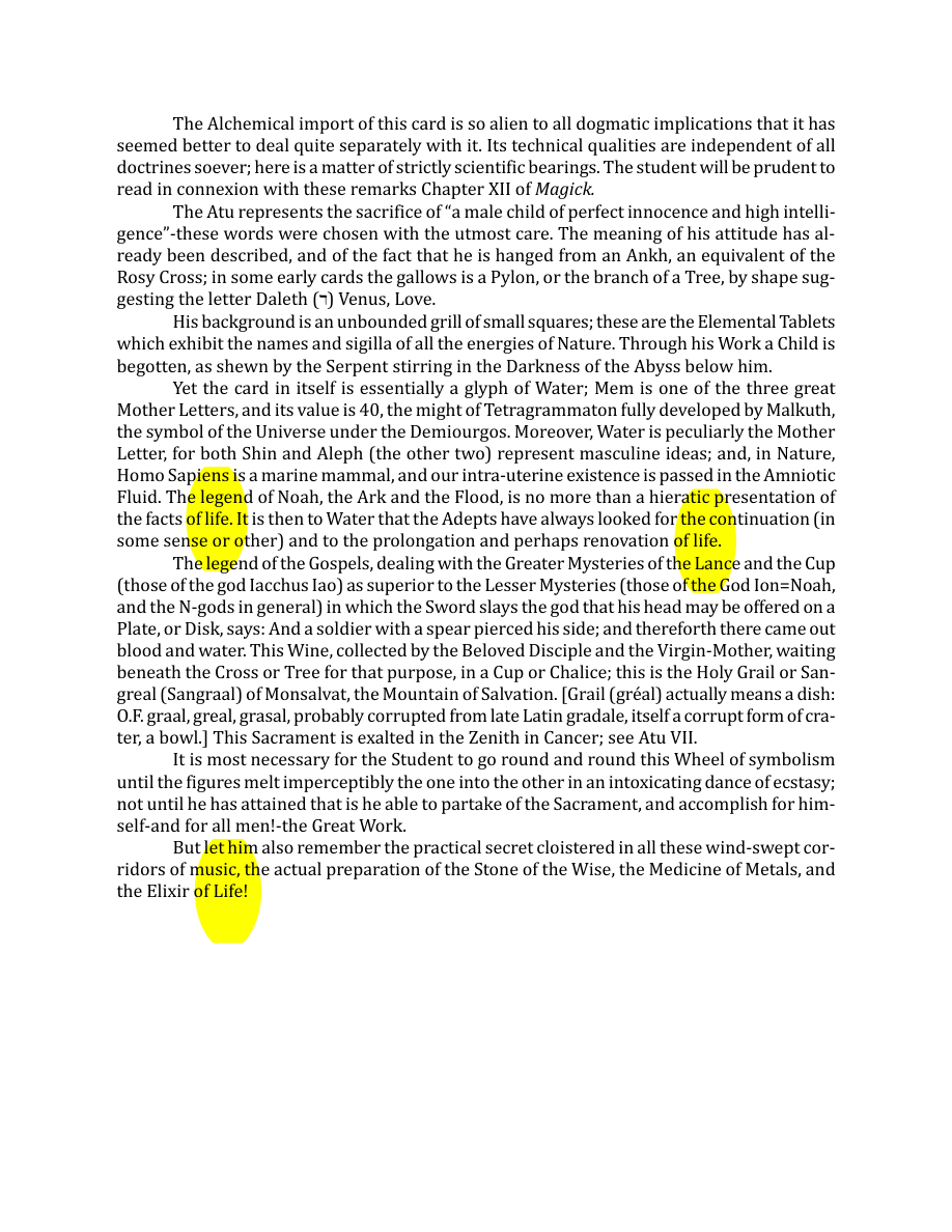Original scan of The Book of Thoth, PDF page 90