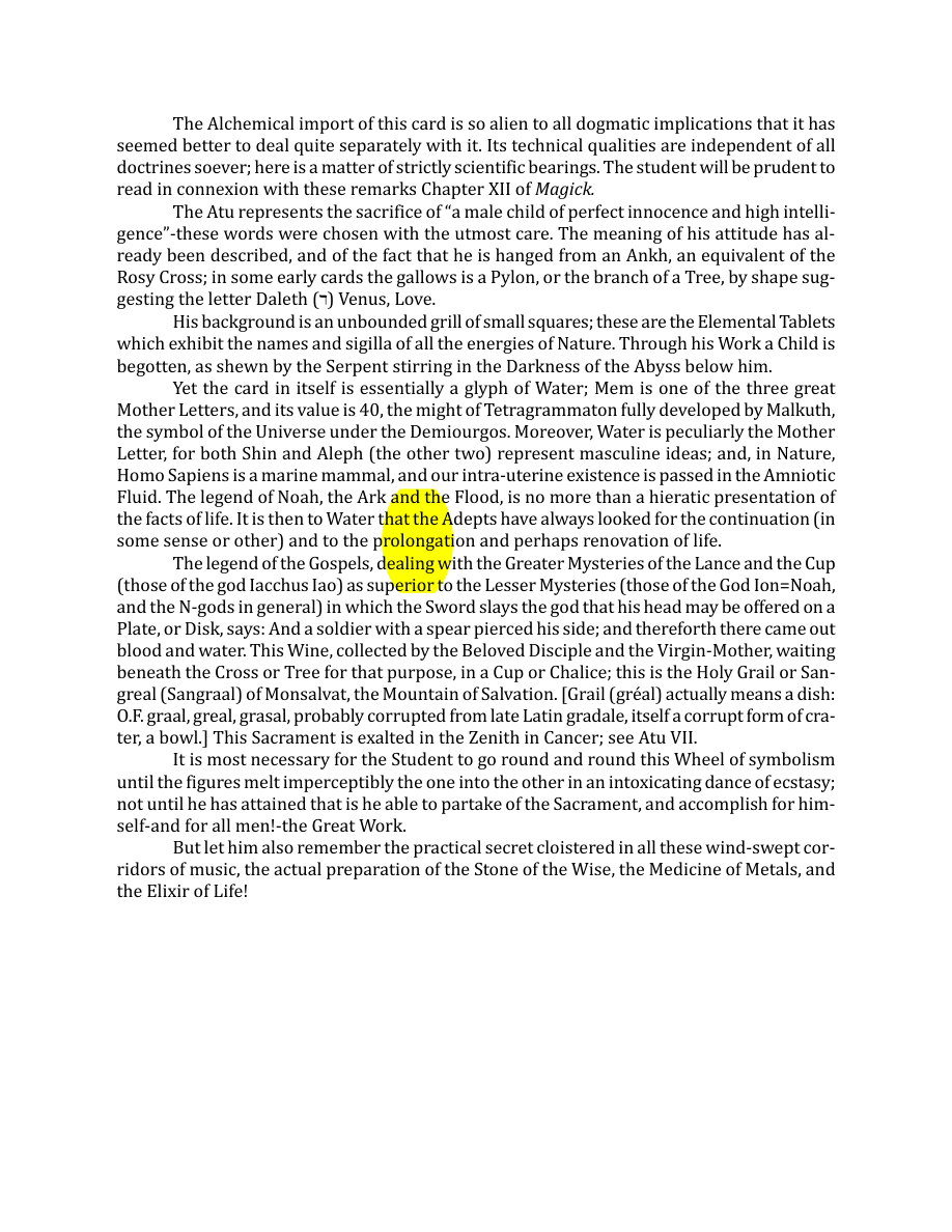 Original scan of The Book of Thoth, PDF page 90