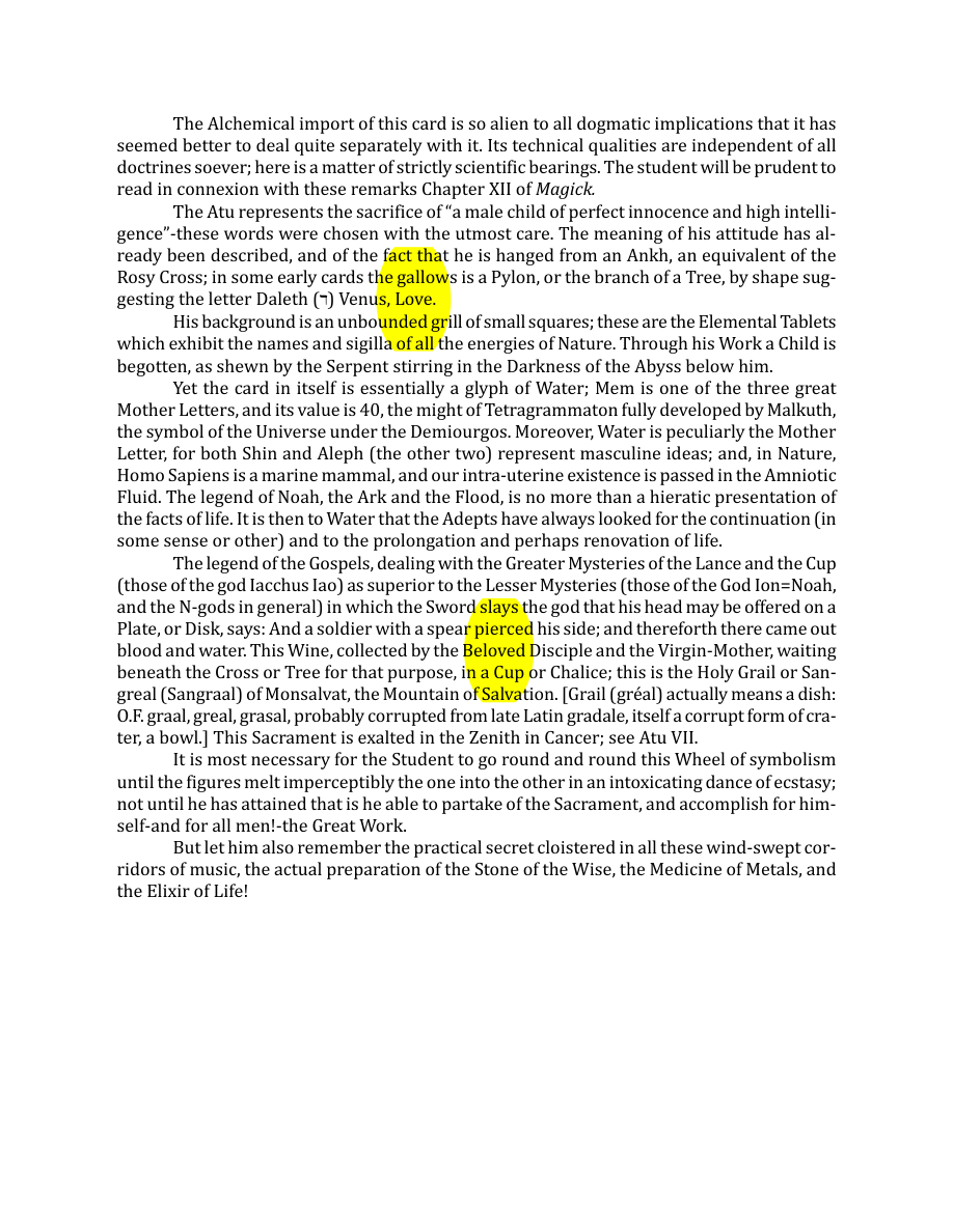 Original scan of The Book of Thoth, PDF page 90