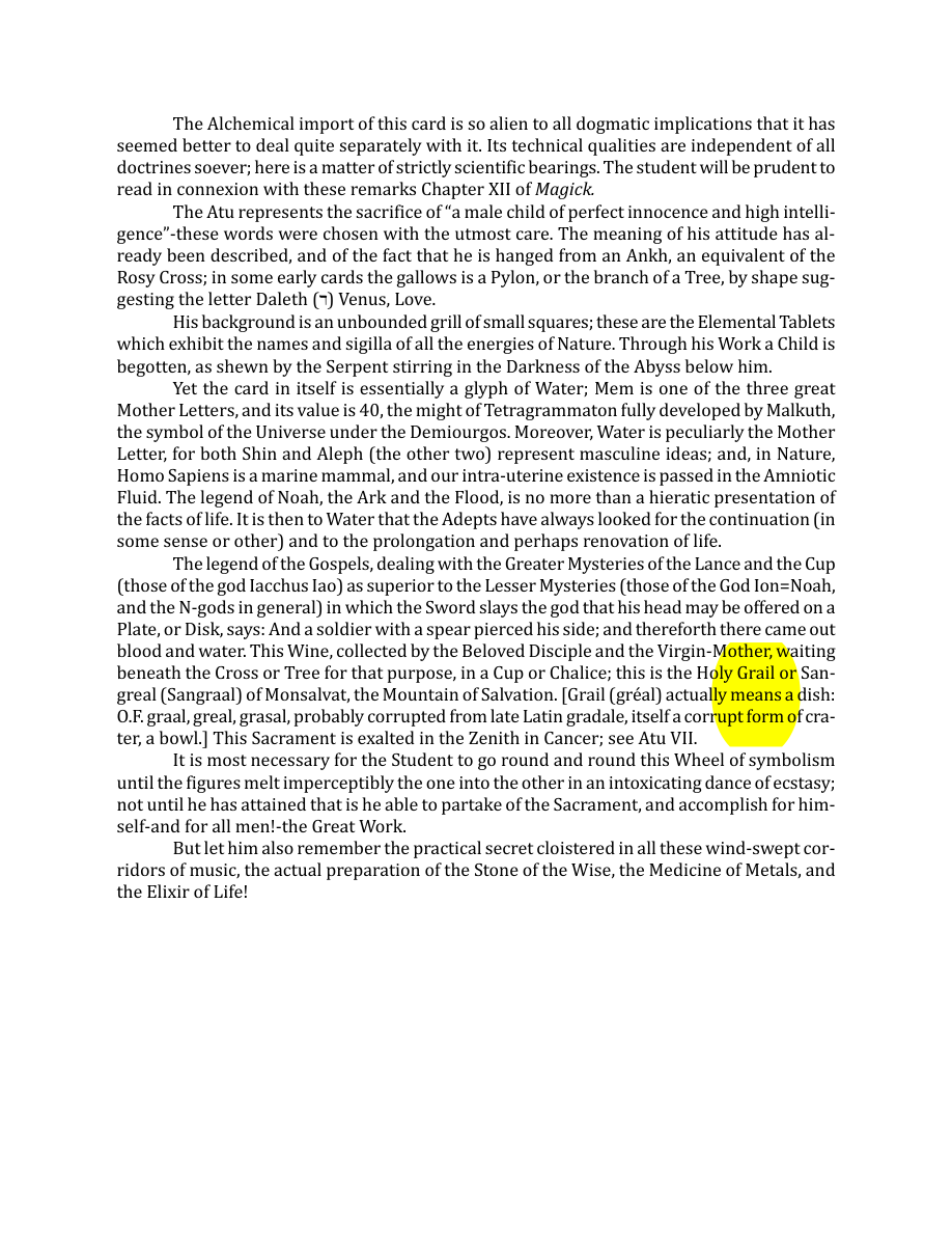 Original scan of The Book of Thoth, PDF page 90