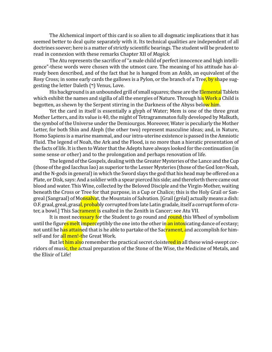 Original scan of The Book of Thoth, PDF page 90