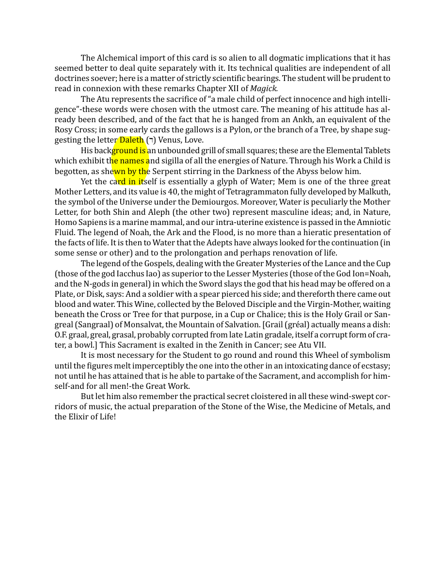 Original scan of The Book of Thoth, PDF page 90