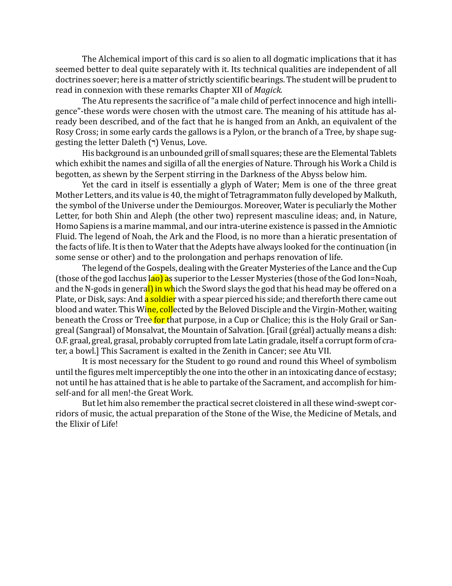 Original scan of The Book of Thoth, PDF page 90