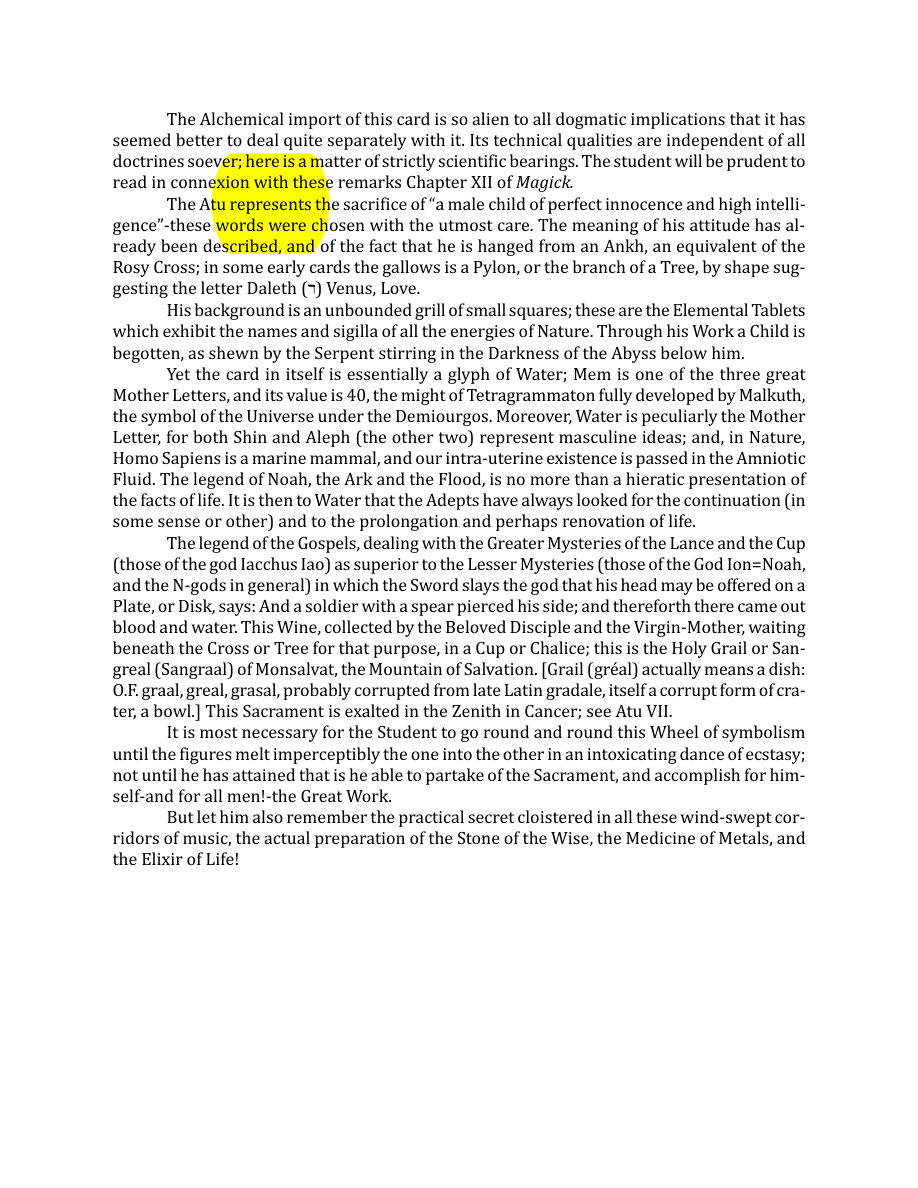 Original scan of The Book of Thoth, PDF page 90