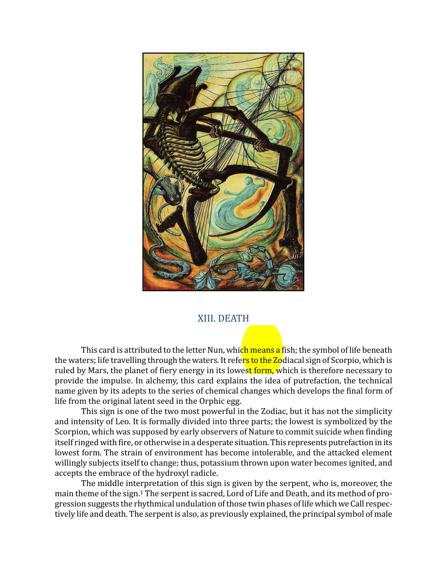 Original scan of The Book of Thoth, PDF page 91