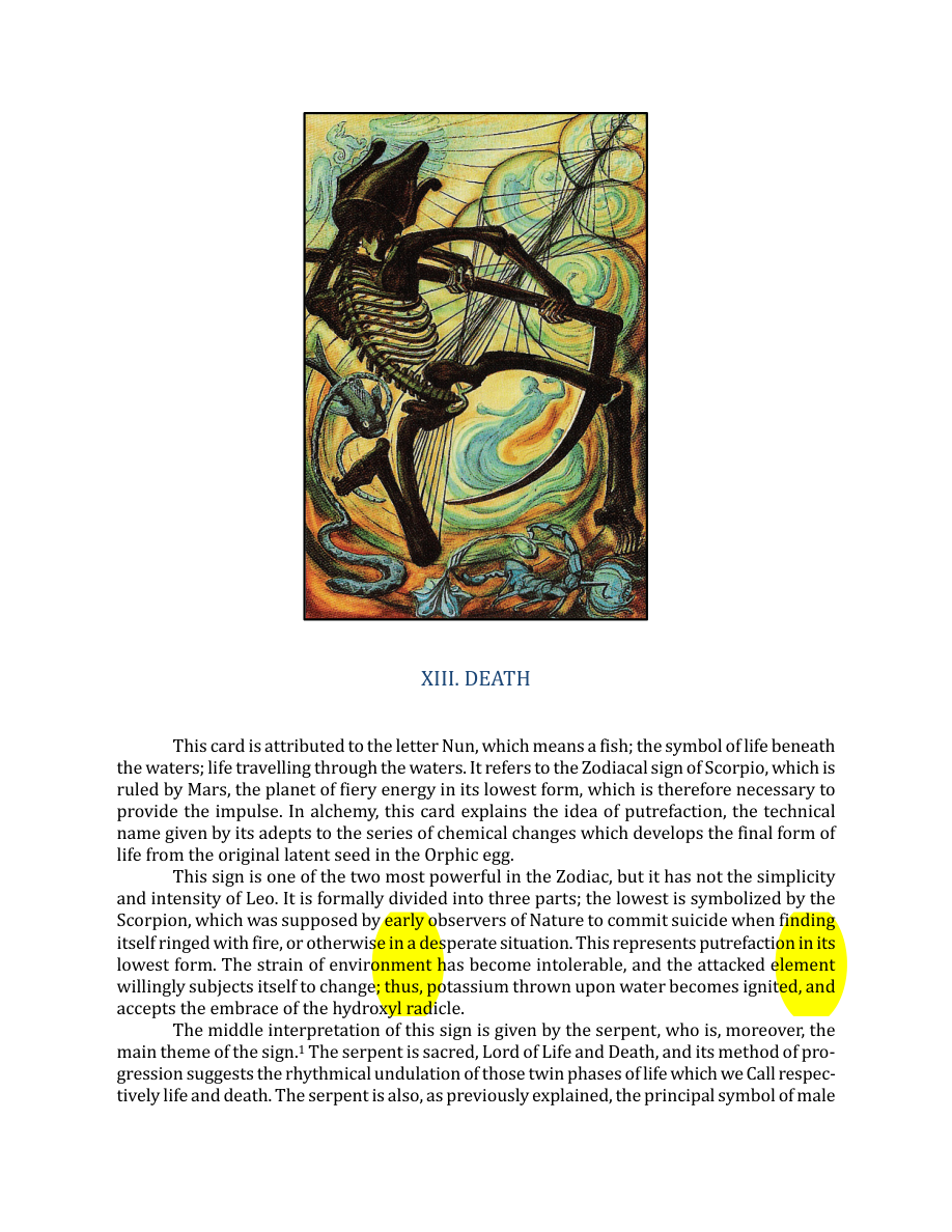 Original scan of The Book of Thoth, PDF page 91