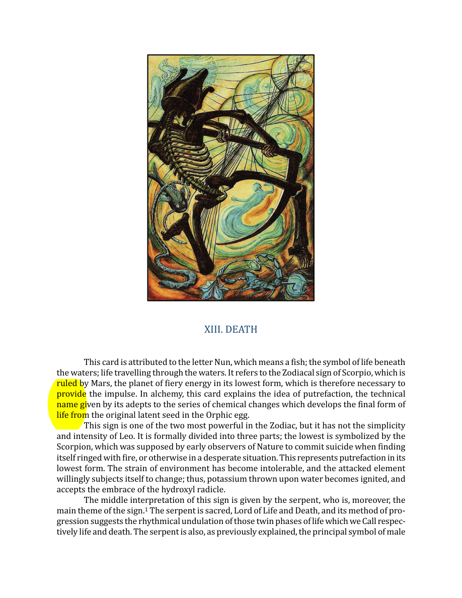 Original scan of The Book of Thoth, PDF page 91