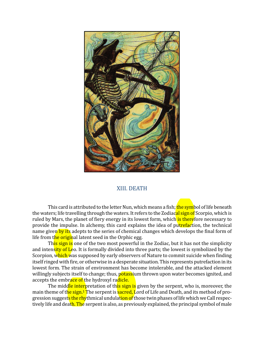 Original scan of The Book of Thoth, PDF page 91