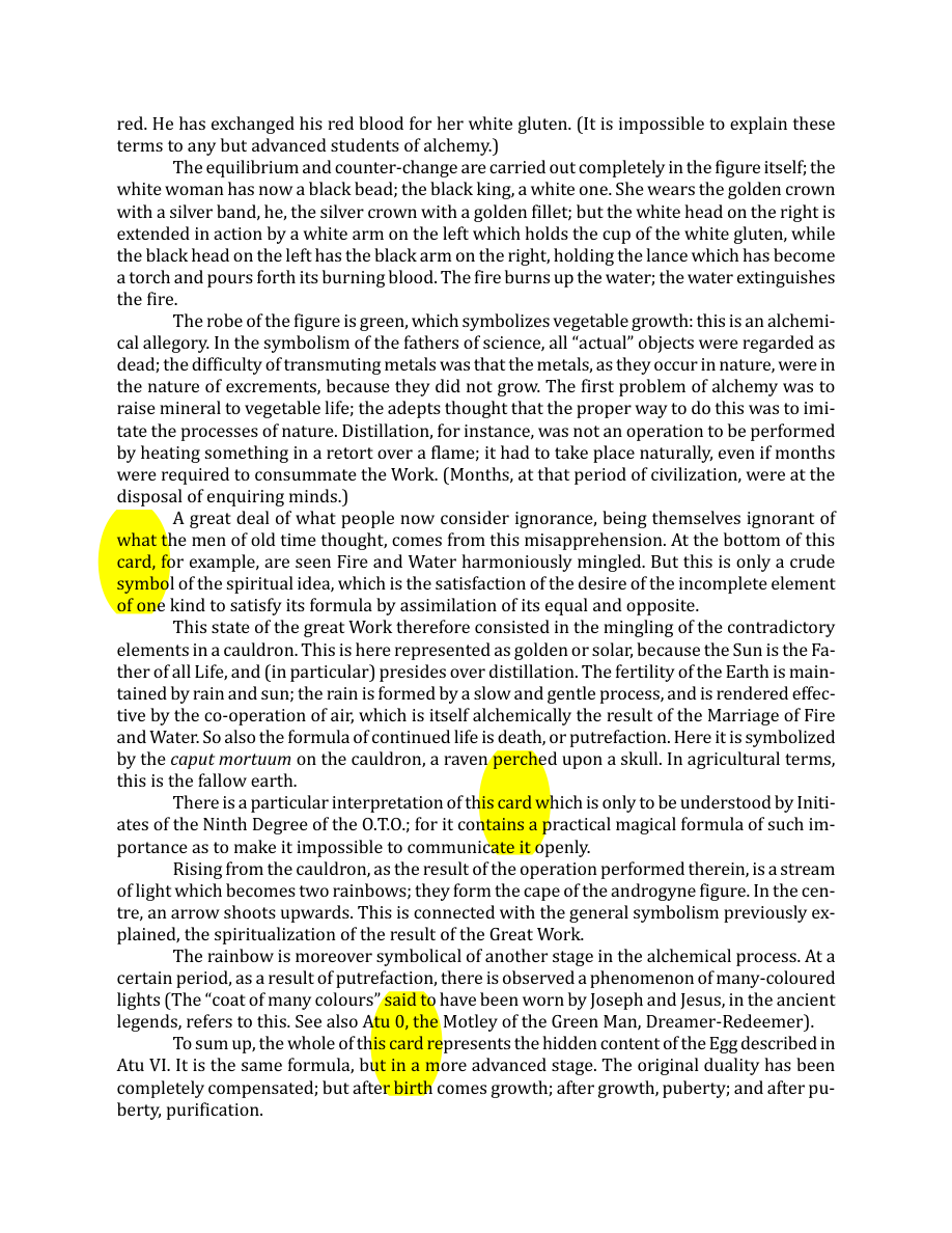 Original scan of The Book of Thoth, PDF page 94