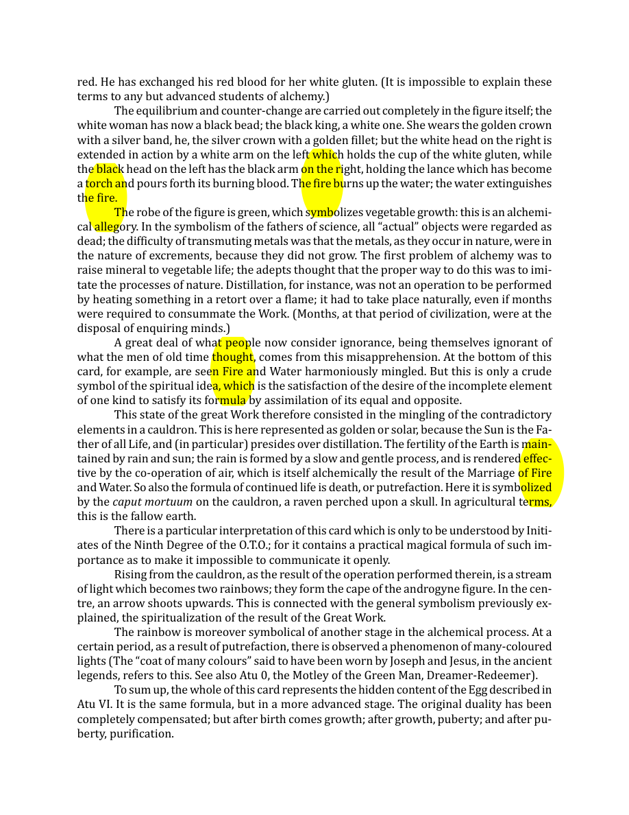 Original scan of The Book of Thoth, PDF page 94