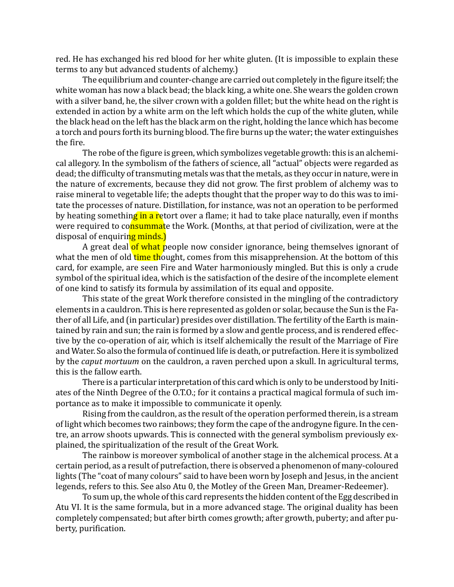 Original scan of The Book of Thoth, PDF page 94