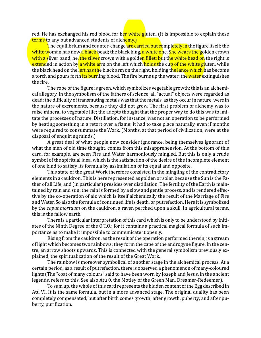 Original scan of The Book of Thoth, PDF page 94