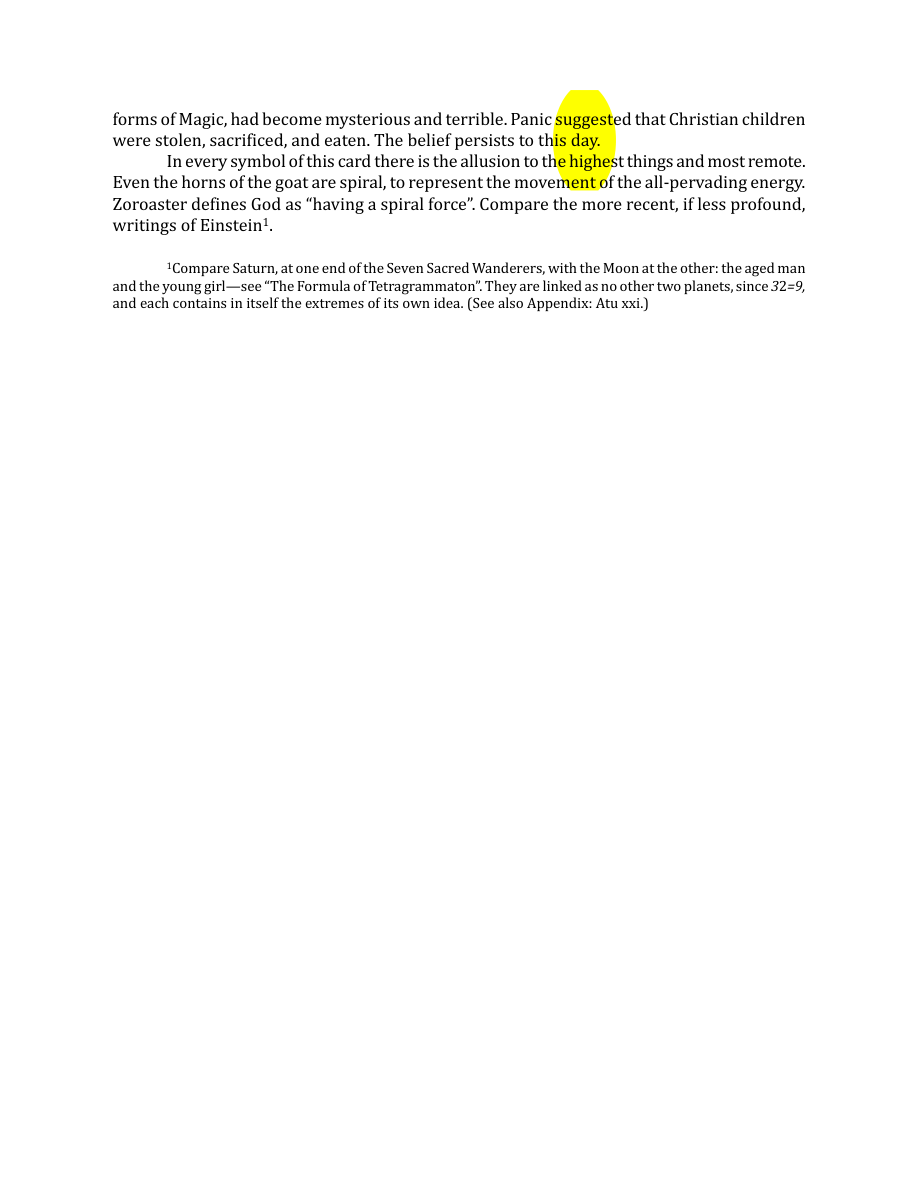Original scan of The Book of Thoth, PDF page 98
