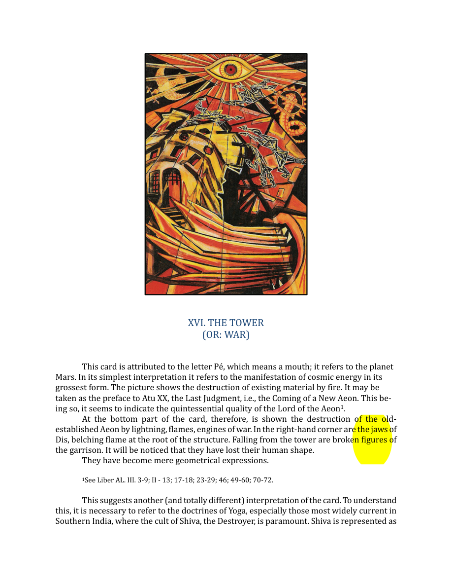 Original scan of The Book of Thoth, PDF page 99