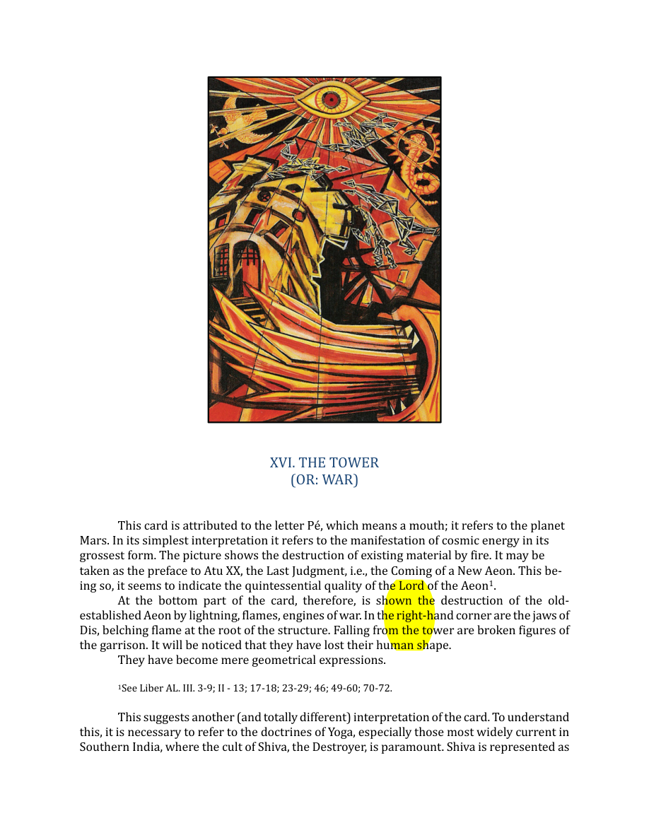 Original scan of The Book of Thoth, PDF page 99