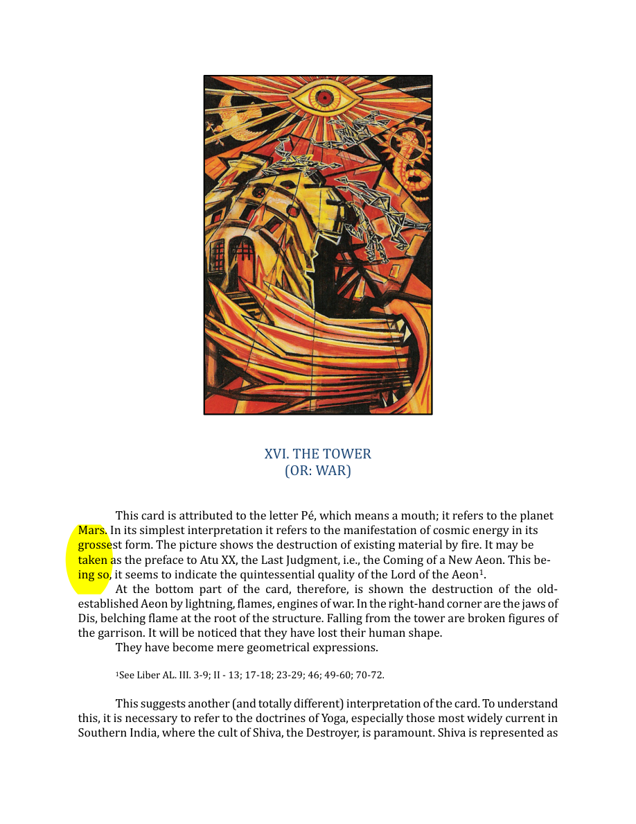 Original scan of The Book of Thoth, PDF page 99