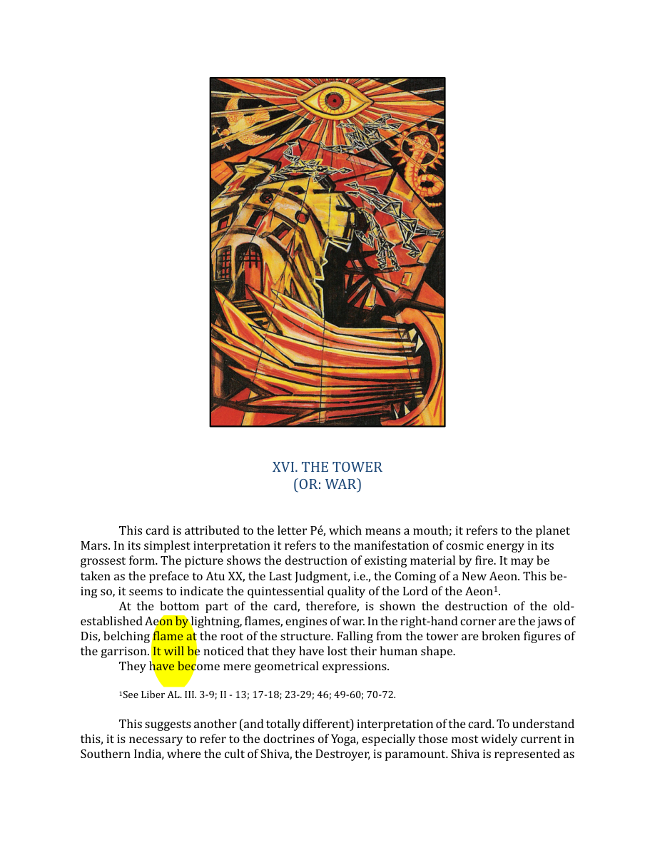 Original scan of The Book of Thoth, PDF page 99