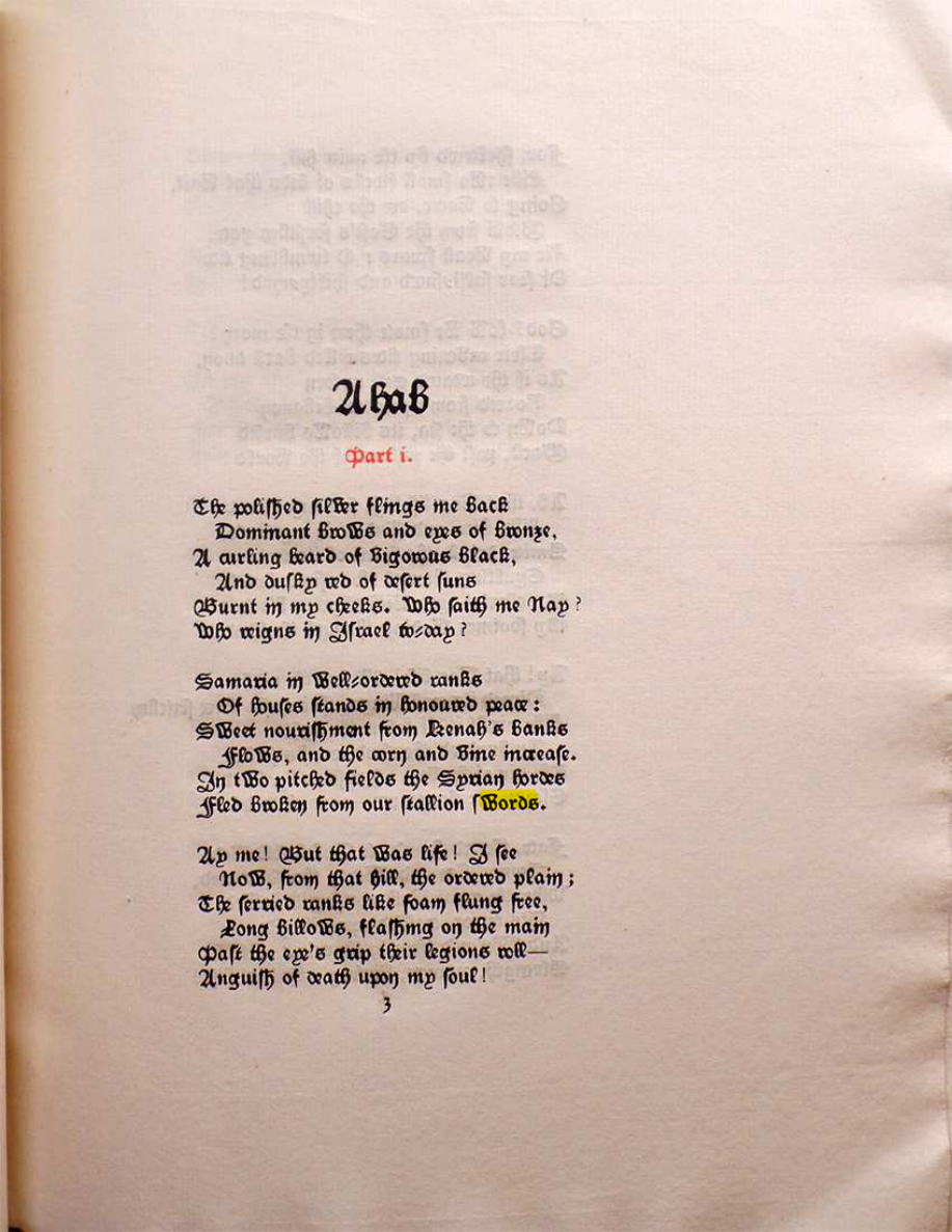 Original scan of Ahab and Other Poems, PDF page 11