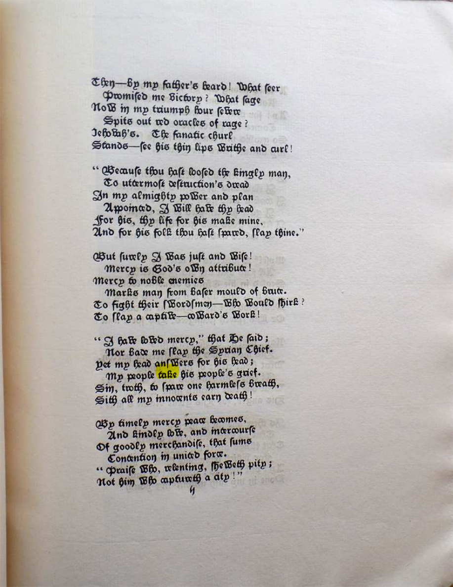 Original scan of Ahab and Other Poems, PDF page 13