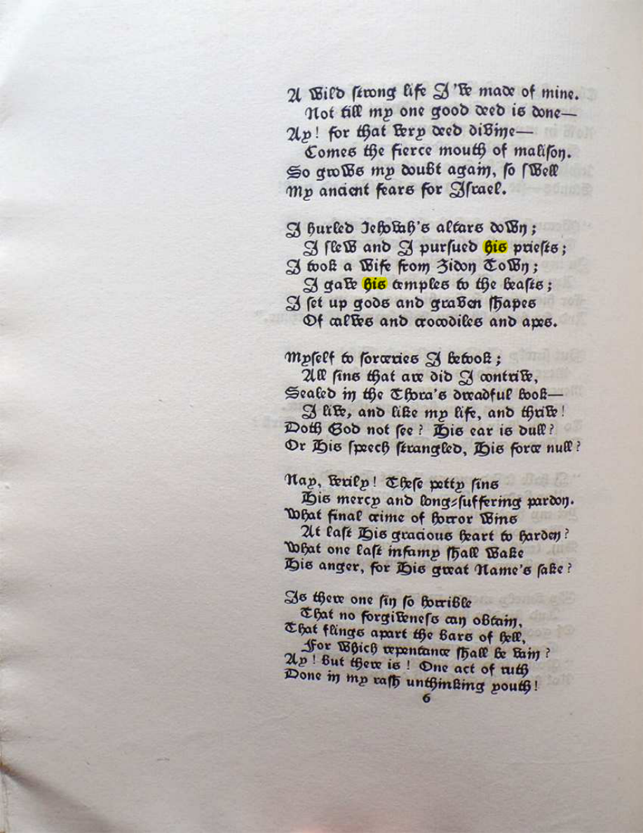 Original scan of Ahab and Other Poems, PDF page 14