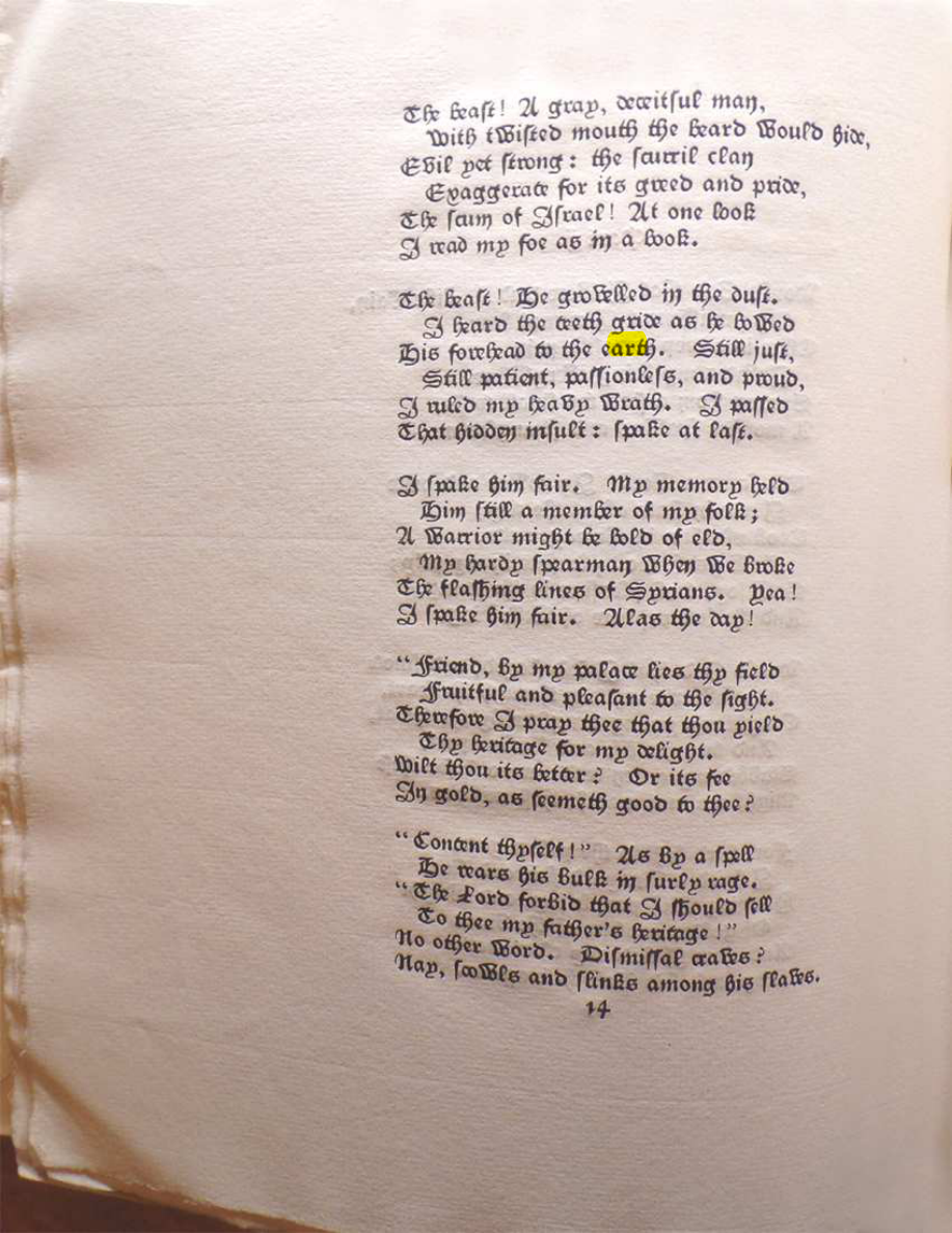 Original scan of Ahab and Other Poems, PDF page 22