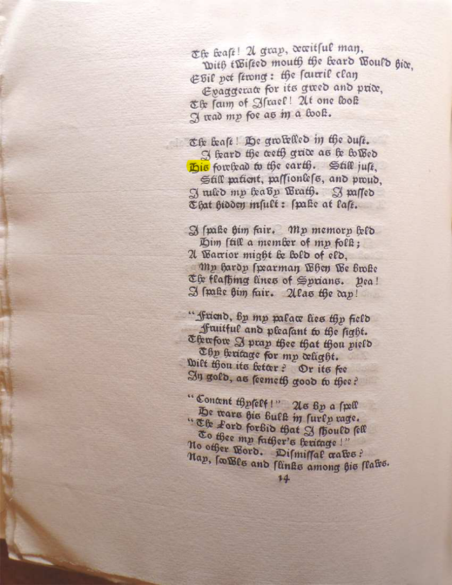 Original scan of Ahab and Other Poems, PDF page 22