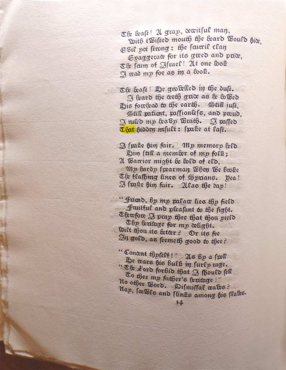 Original scan of Ahab and Other Poems, PDF page 22