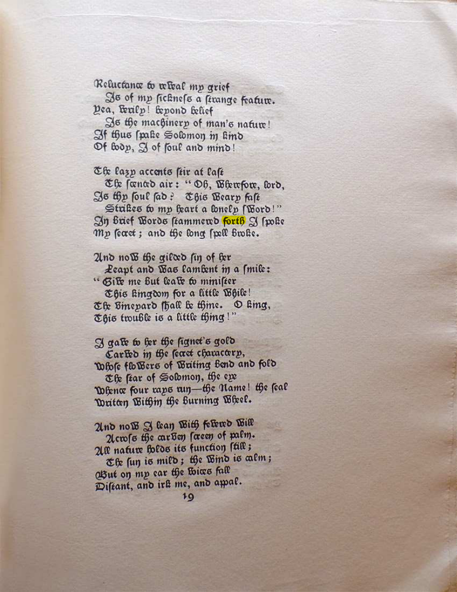 Original scan of Ahab and Other Poems, PDF page 27