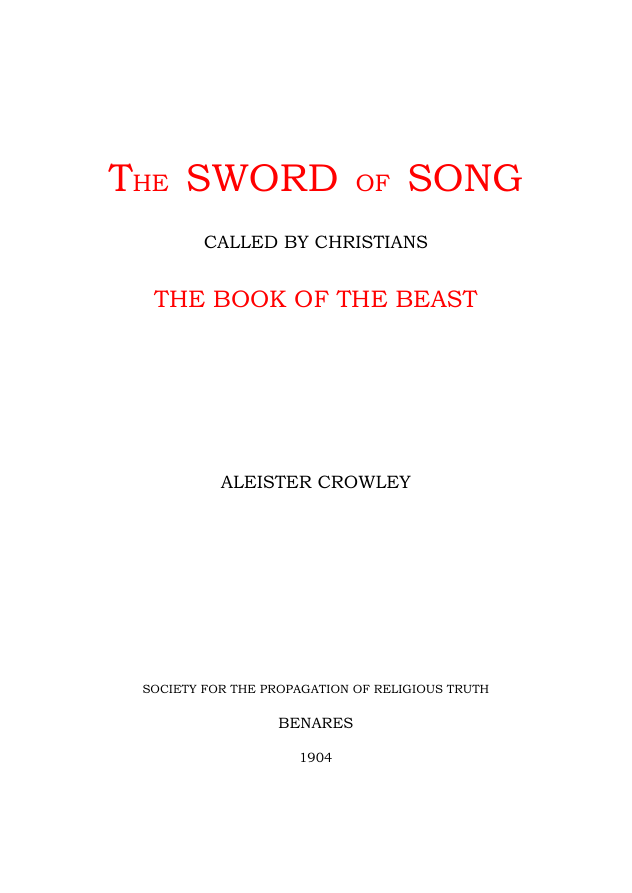 Original scan of The Sword of Song, PDF page 2