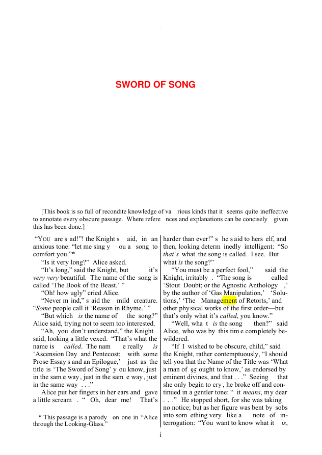 Original scan of The Sword of Song, PDF page 4