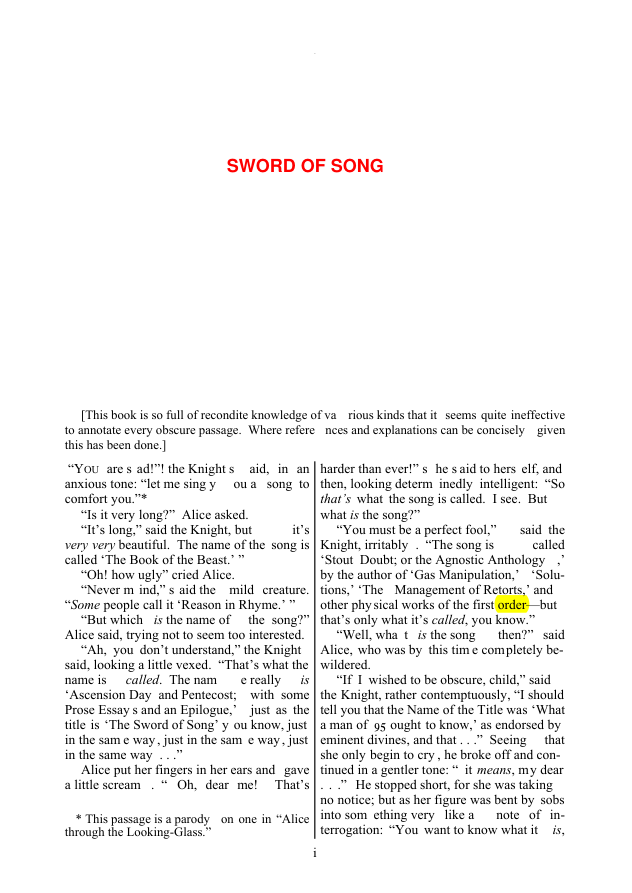 Original scan of The Sword of Song, PDF page 4