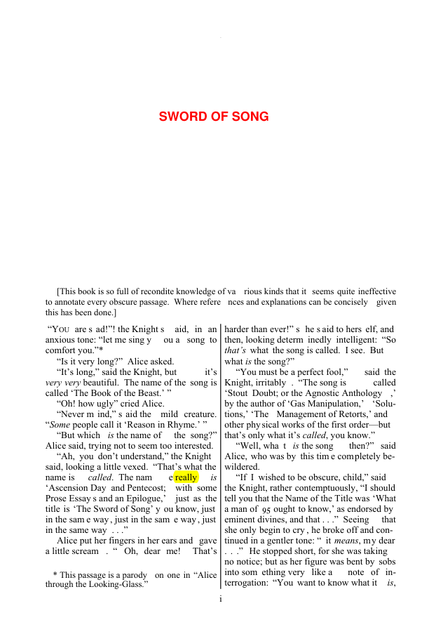 Original scan of The Sword of Song, PDF page 4